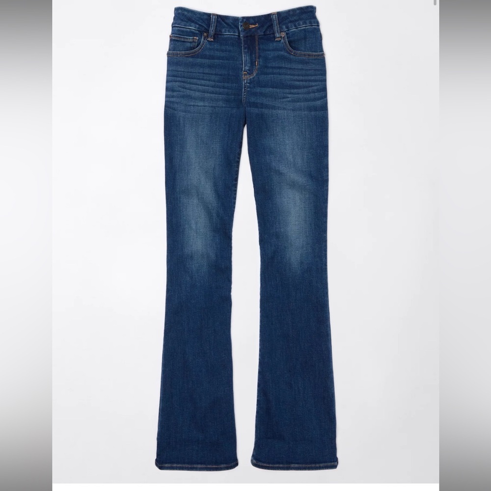 AE Next Level Curvy Low-Rise Kick Bootcut Jean